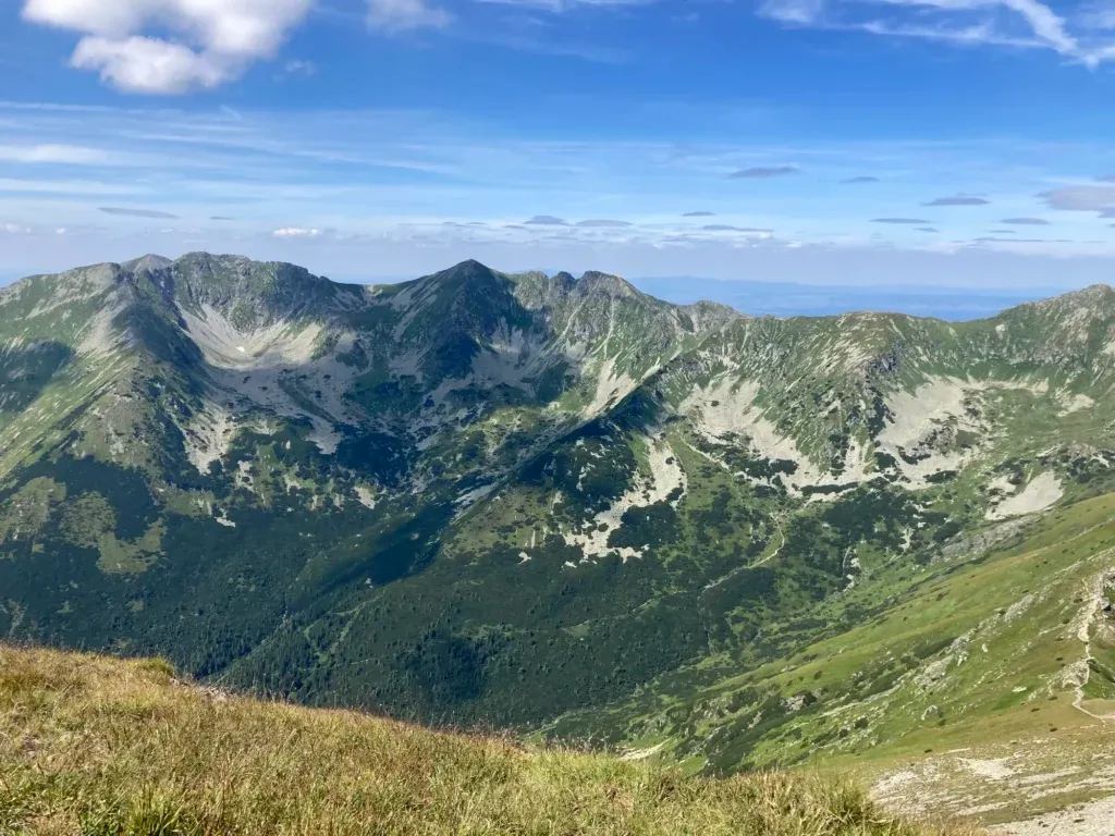 Pohľad z Baranca do Žiarskej doliny